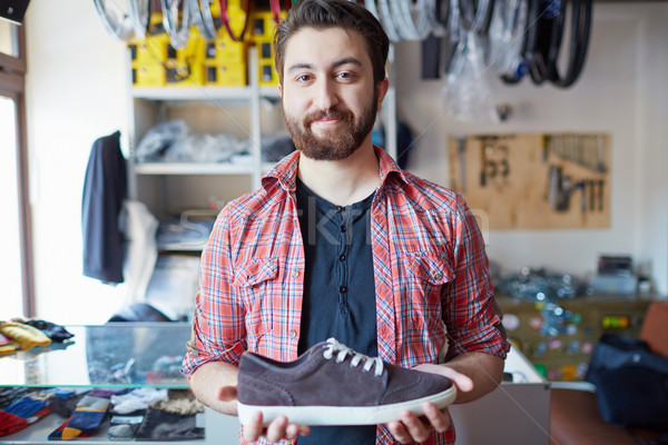 Selling footwear Stock photo © pressmaster