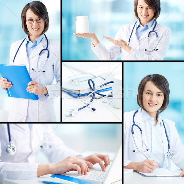 Clinician working Stock photo © pressmaster