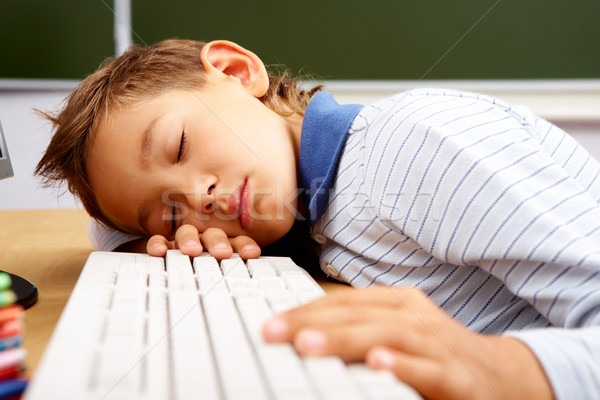 Boring lesson Stock photo © pressmaster