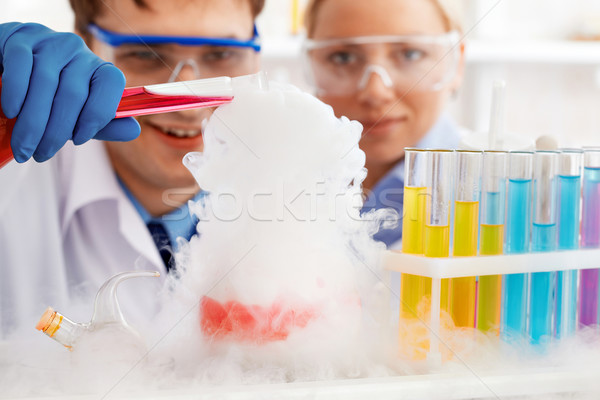 Chemical experiment Stock photo © pressmaster