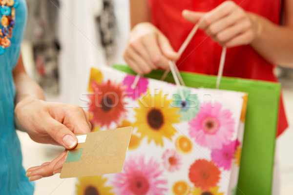 Holding credit card Stock photo © pressmaster