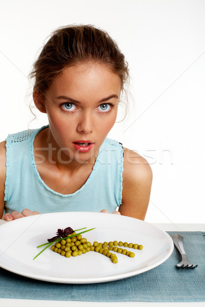 Pea diet Stock photo © pressmaster