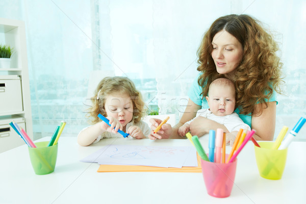 Home schooling Stock photo © pressmaster