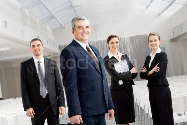 Leider corporatie portret senior zakenman naar Stockfoto © pressmaster