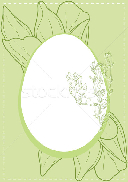 Foto d'archivio: Simbolismo · easter · egg · verde · design · vernice · uovo