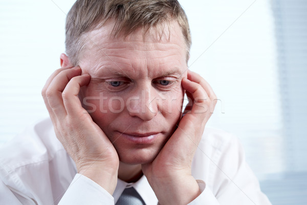 Troubled man Stock photo © pressmaster