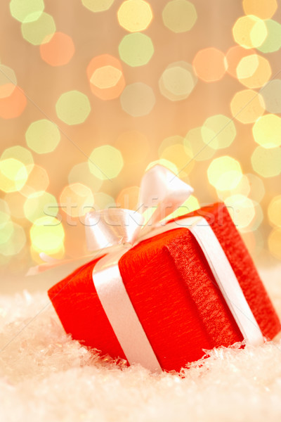 Christmas gift box Stock photo © pressmaster