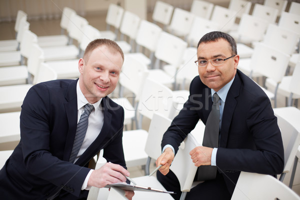 Affaires travail séance chaises conférence salle [[stock_photo]] © pressmaster