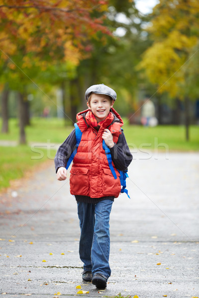 Cute schoolchild Stock photo © pressmaster