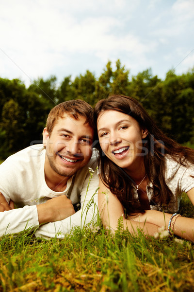 Comfy in countryside Stock photo © pressmaster