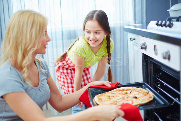 Cooking dinner Stock photo © pressmaster