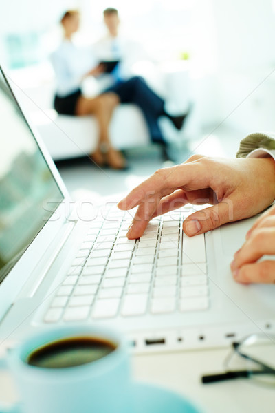 [[stock_photo]]: Touches · main · humaine · toucher · clavier · boutons