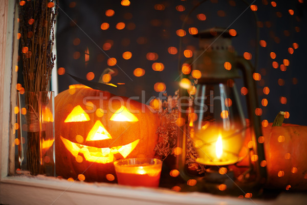 Jack-o-lantern Stock photo © pressmaster