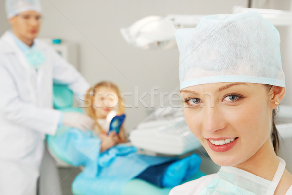Confident stomatologist Stock photo © pressmaster