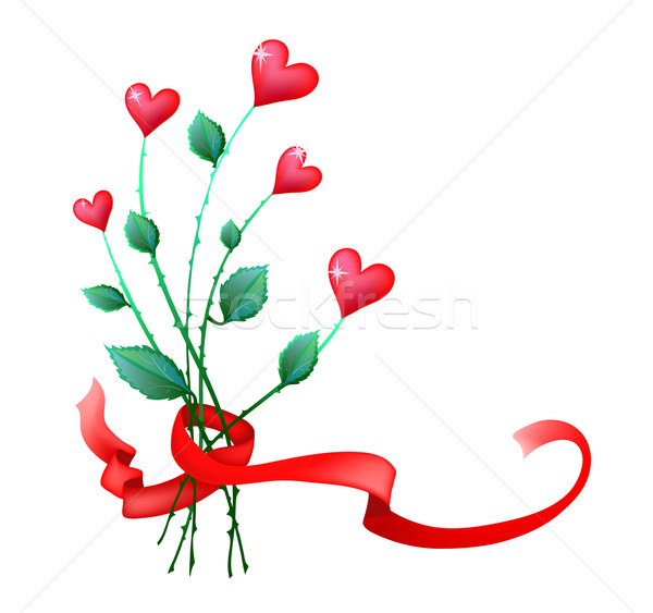 valentine-flowers Stock photo © pressmaster