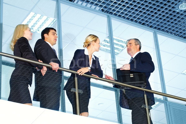 Discussing business matters Stock photo © pressmaster