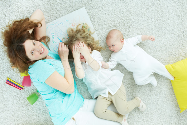 Playful family Stock photo © pressmaster