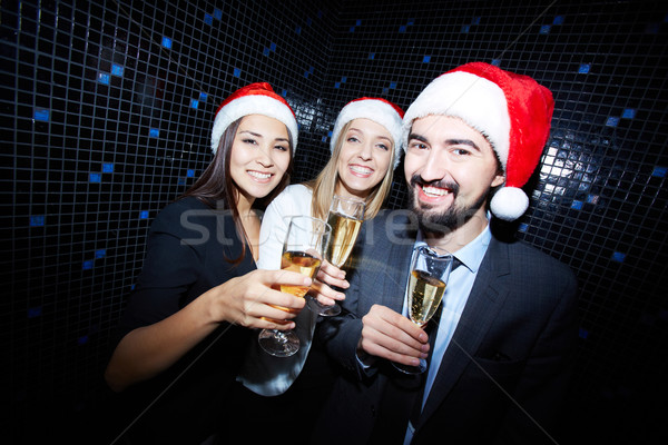 Christmas cheers Stock photo © pressmaster