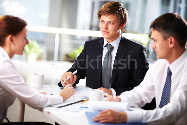 Interview Stock photo © pressmaster
