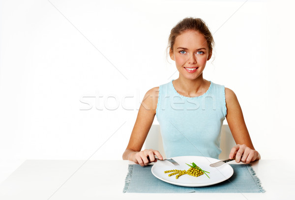 Girl on diet Stock photo © pressmaster