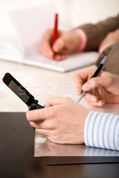 Vertical image of hand Stock photo © pressmaster