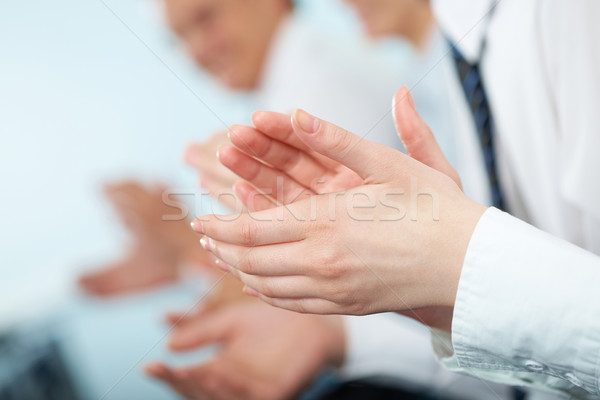 Clapping hands Stock photo © pressmaster