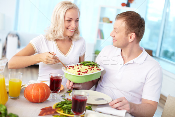 Having feast Stock photo © pressmaster