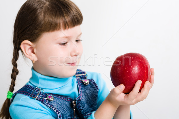 Girl with apple Stock photo © pressmaster