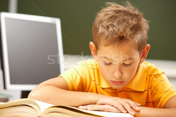 Reading lesson Stock photo © pressmaster