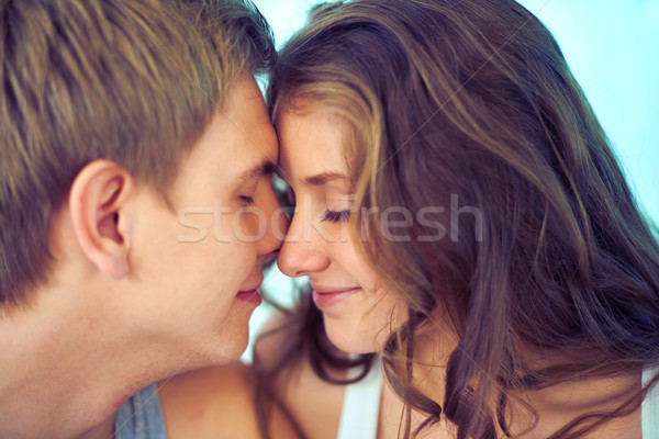 感覺 愛 觸摸 女子 情侶 商業照片 © pressmaster