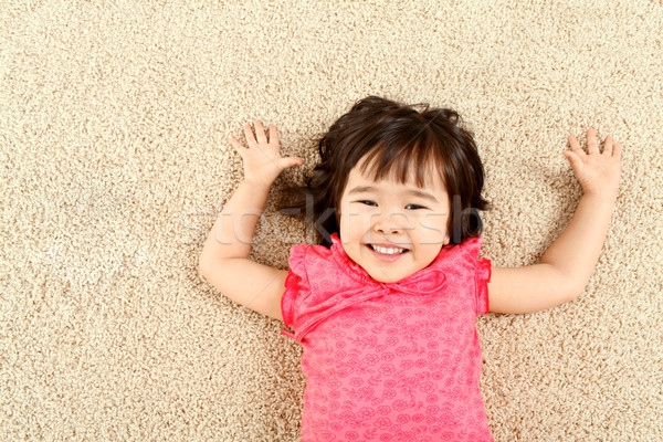 смех портрет Cute ребенка смеясь девушки Сток-фото © pressmaster