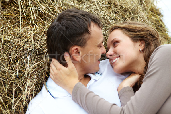 Romance photo affectueux couple regarder autre [[stock_photo]] © pressmaster