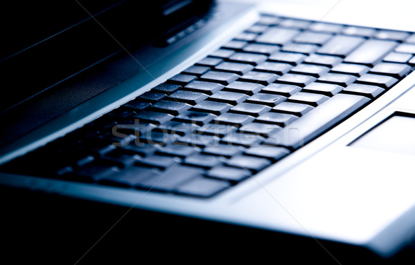 ноутбука изображение открытых черный Сток-фото © pressmaster