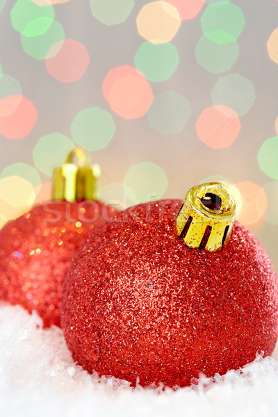 Decorative toy balls Stock photo © pressmaster