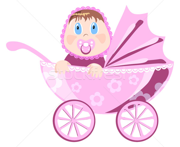 baby in pink  Stock photo © pressmaster