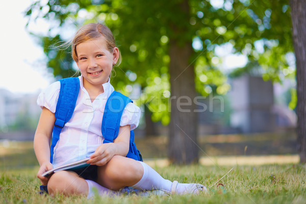 Elementary school learner Stock photo © pressmaster