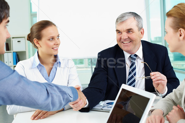 Striking deal Stock photo © pressmaster