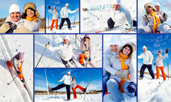 Stock photo: Winter recreation