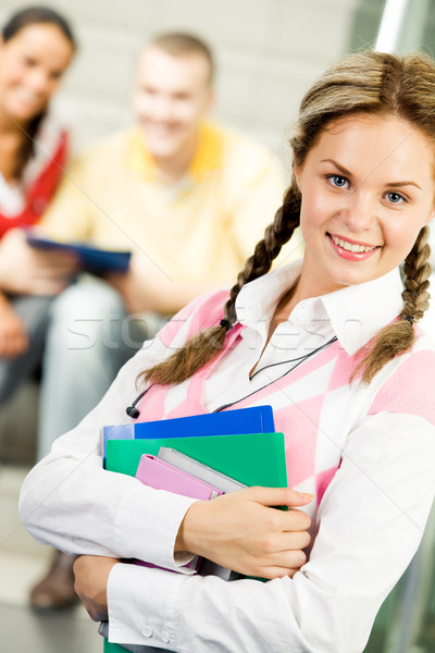 Stock photo: Smart teenager