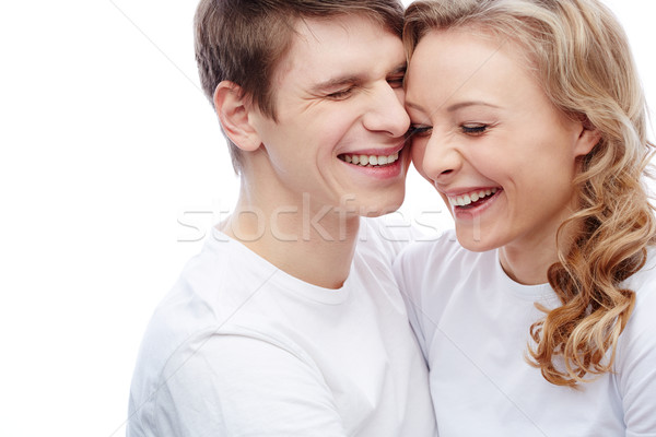 Heureux dates portrait amoureuse toucher [[stock_photo]] © pressmaster