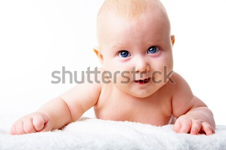 Happy infant Stock photo © pressmaster