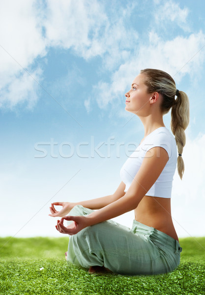 Meditation Stock photo © pressmaster