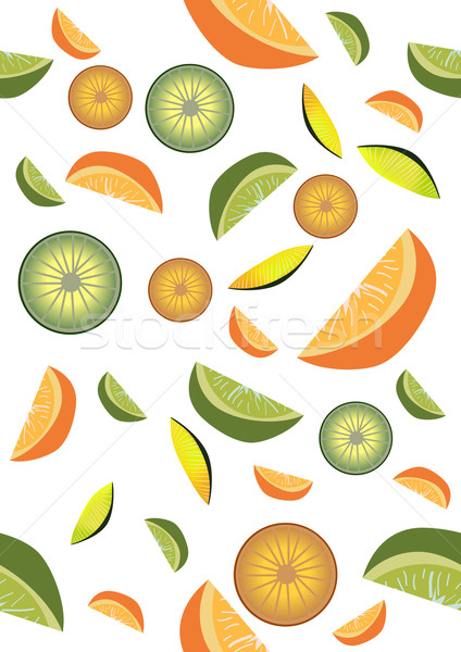 Stock photo: fruits