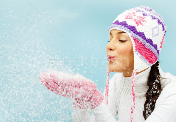 Snow fun Stock photo © pressmaster