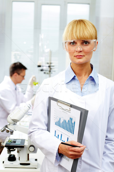 Stock photo: Female scientist