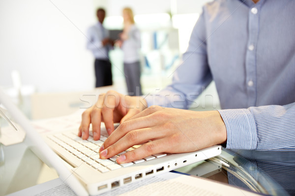 Modern worker Stock photo © pressmaster