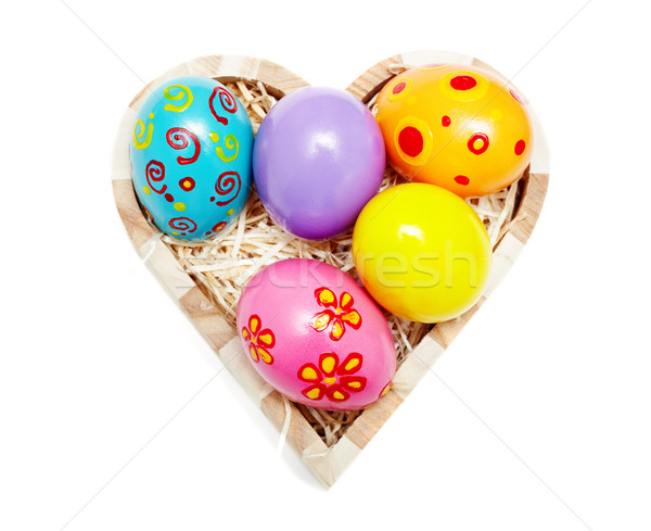 Wielkanoc miłości serca polu pełny Zdjęcia stock © pressmaster