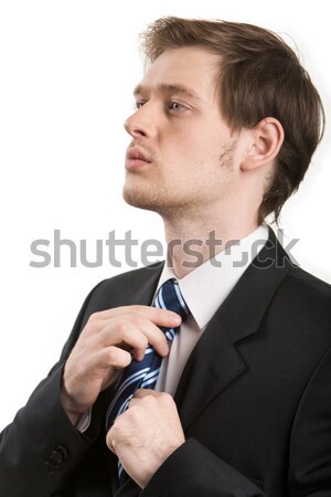Stock photo: Getting dressed