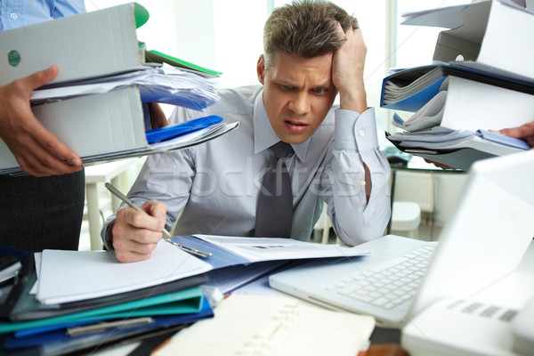 Stock photo: Much to do