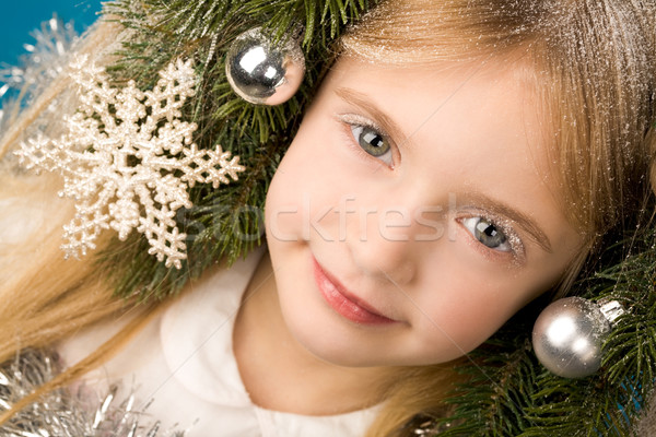 Snow girl Stock photo © pressmaster